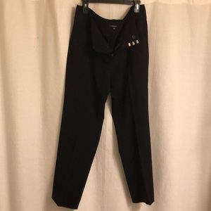 Black suit pants